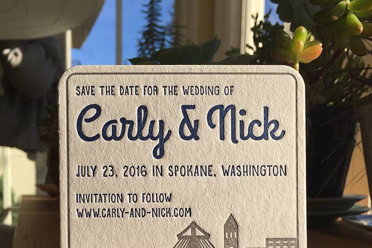 Customized invitation