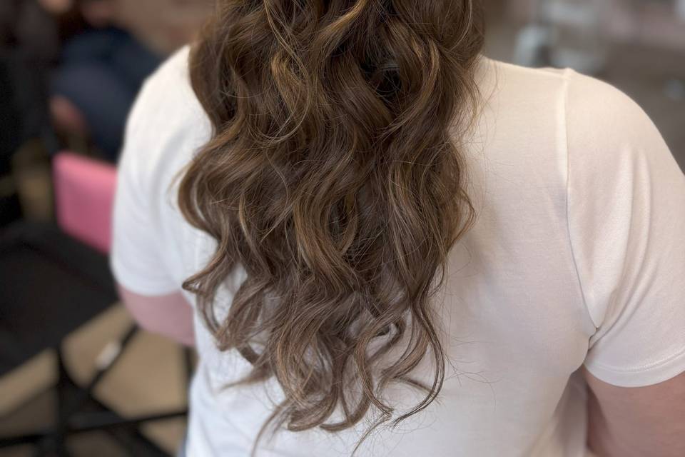 Half up