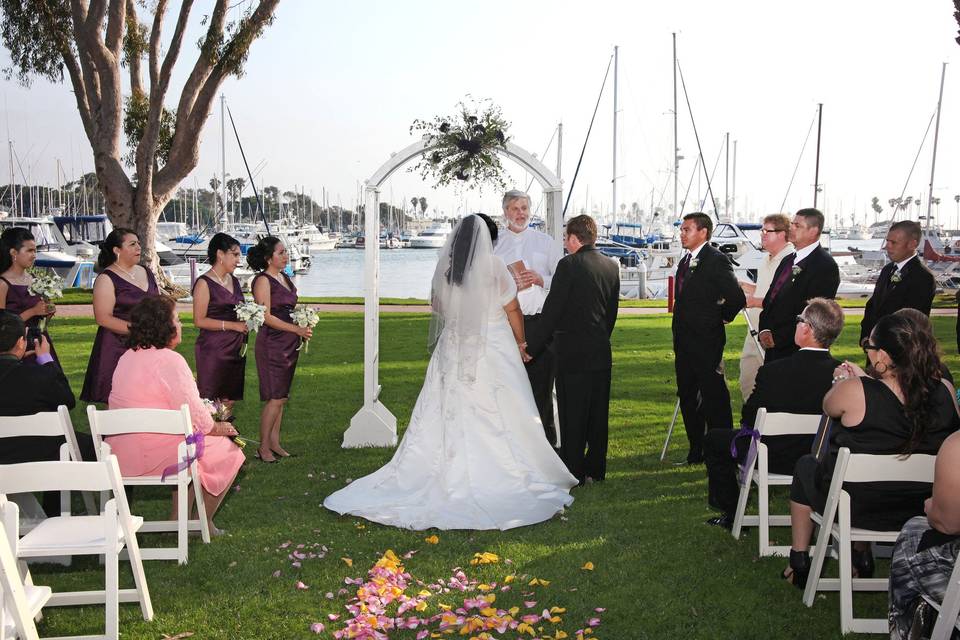Outdoor Wedding in San Diego