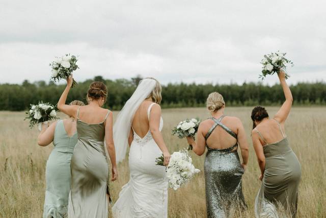 Ivory North Wedding  Party