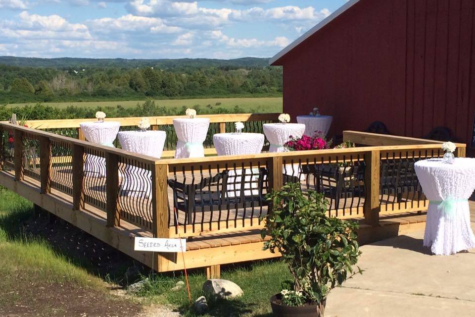 Cocktails on the Deck