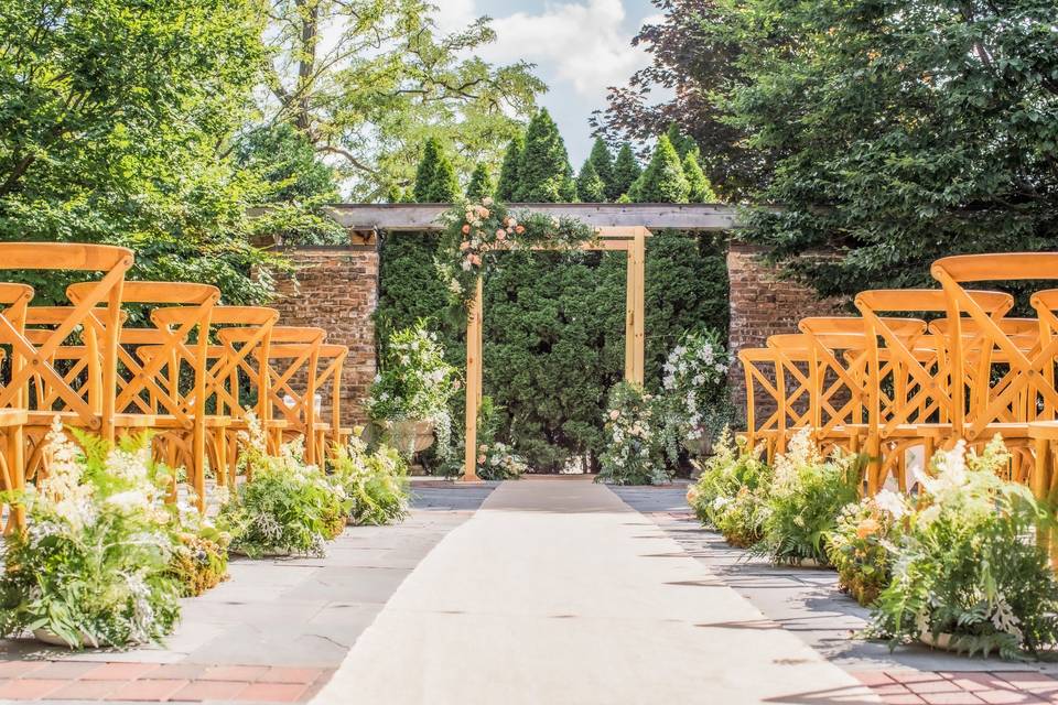 Arbor and Aisle markers