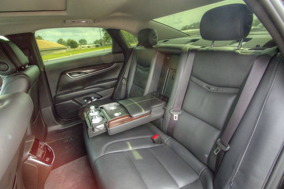 Cadillac sedan interior