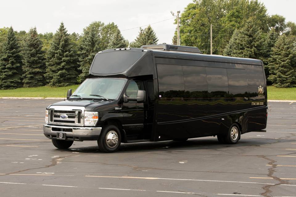 22 passenger mini coach