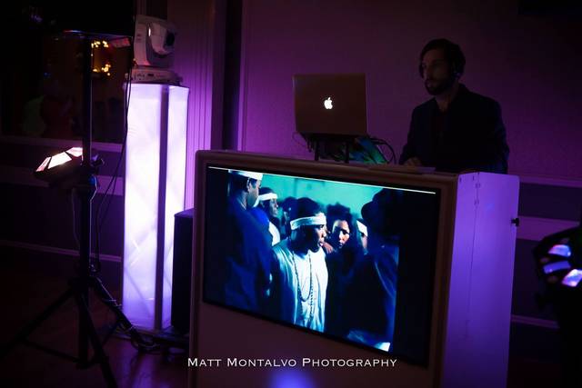 DJ set up