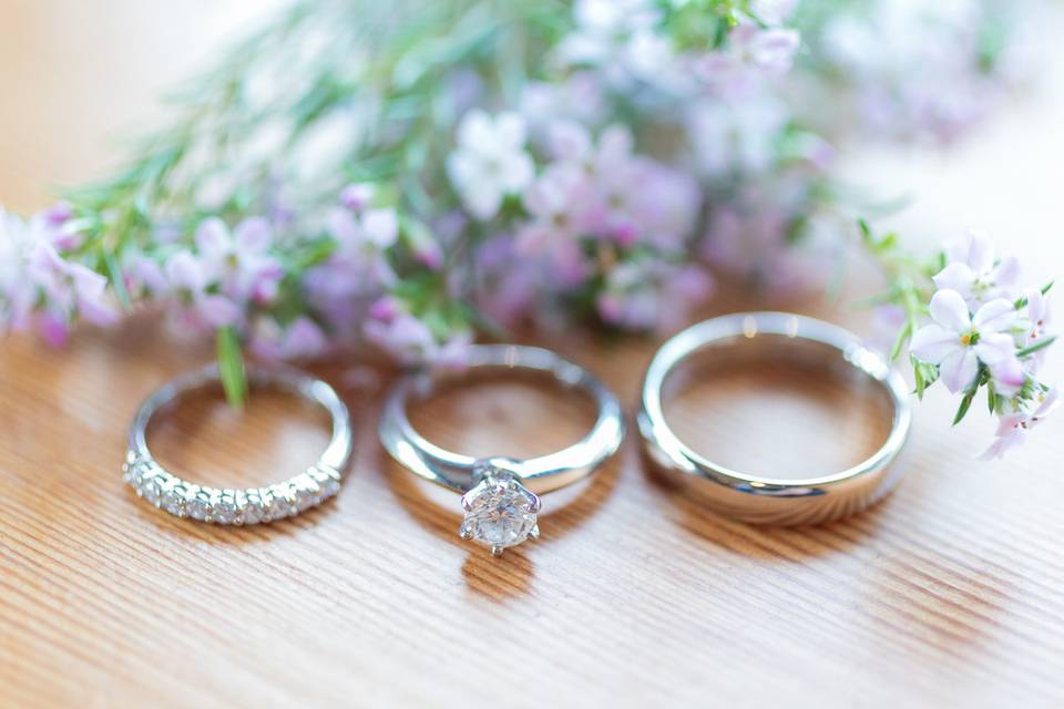 A Sparkling Event - Monterey - Santa Cruz - Big Sur - Pebble Beach - Wedding Planning and Design - Rings