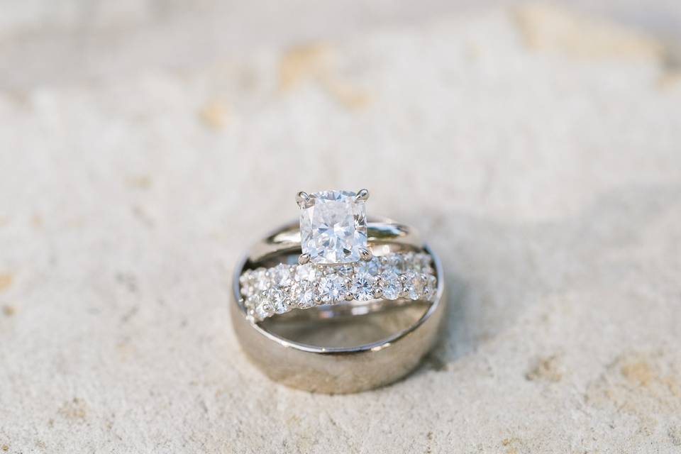 A Sparkling Event - Monterey - Santa Cruz - Big Sur - Pebble Beach - Wedding Planning and Design - Rings