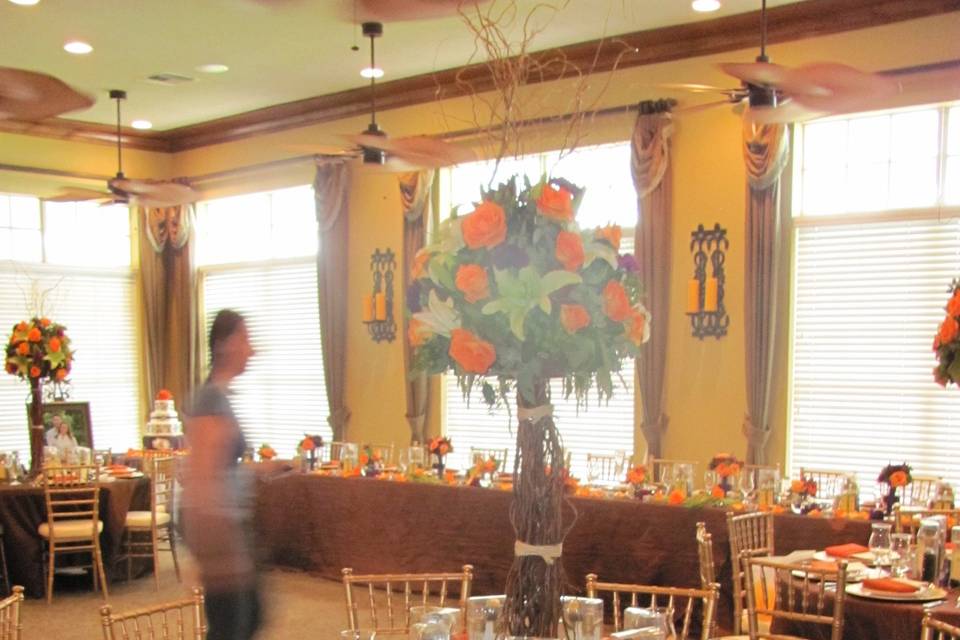 Reception area