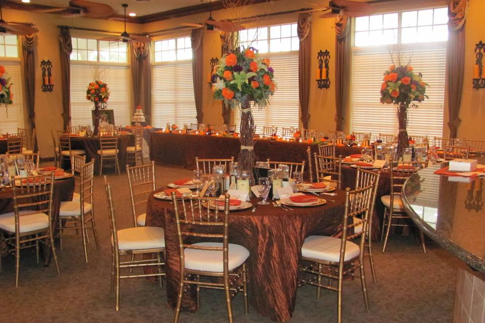 Reception area