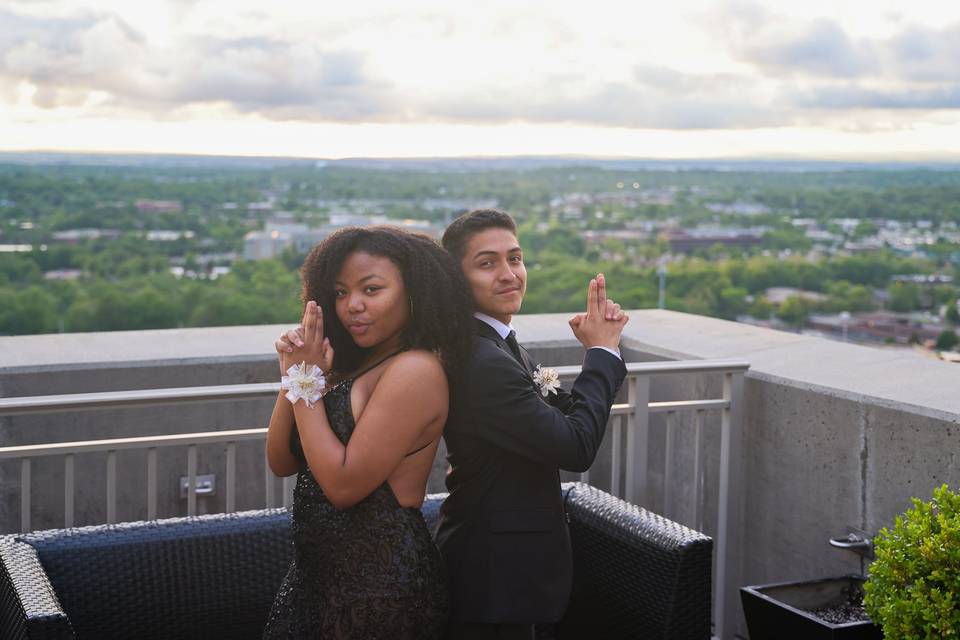 James bond theme prom