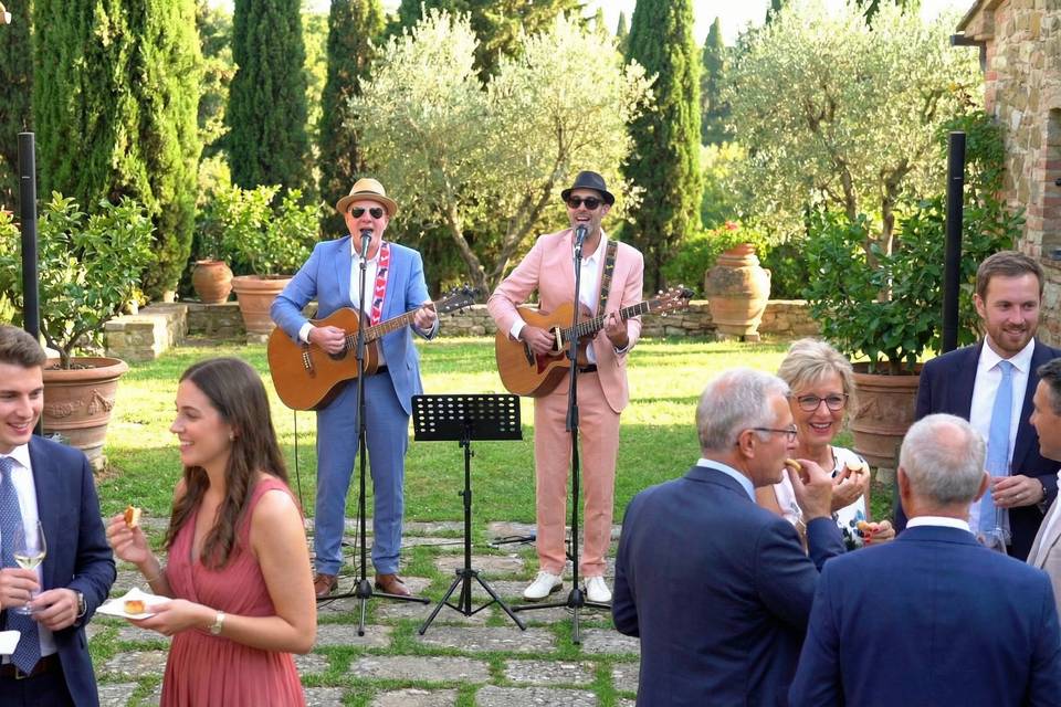 Acoustic Duo Wedding Aperitifs