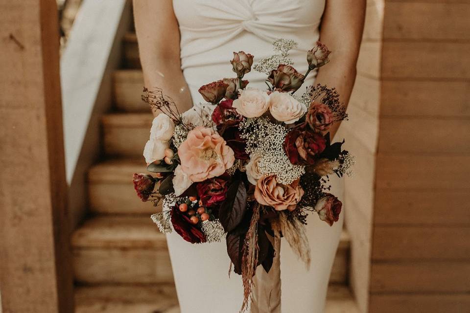 The bridal bouquet