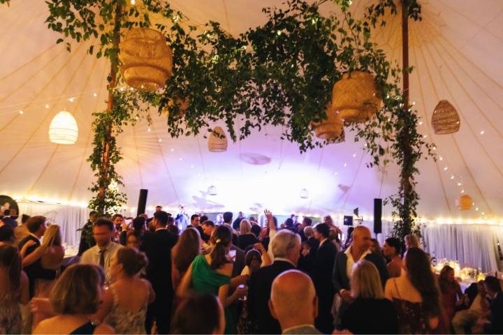 Reception interior