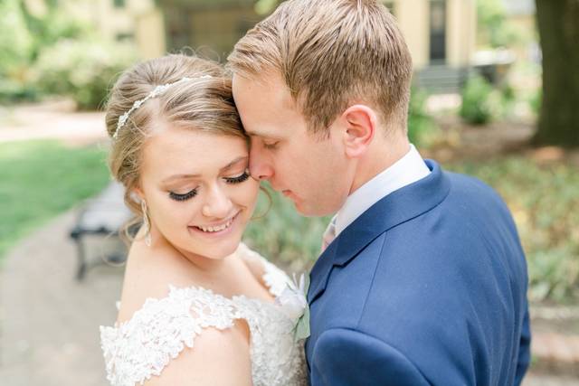 Portrait of the happy couple - Makayla Beth Photography