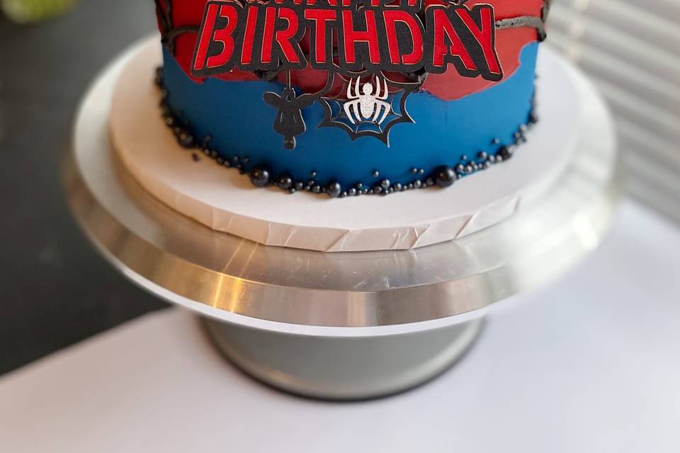 Spiderman Cake