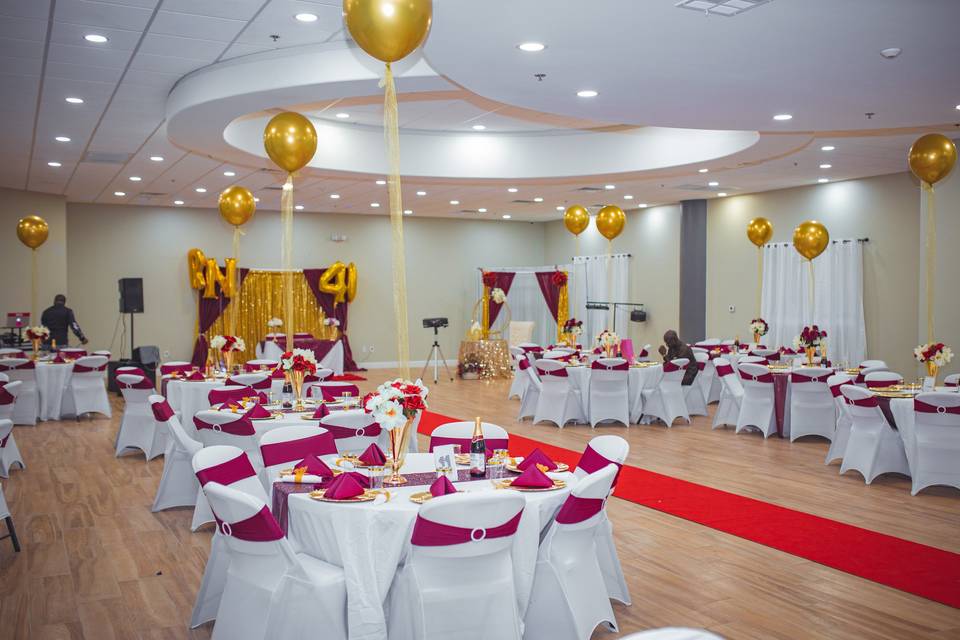 Banquet Hall Setup 2
