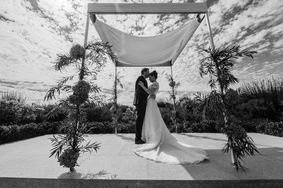 Annie & Darren's wedding at Cavalli Estate. Wedding photography by John-henry Bartlett.