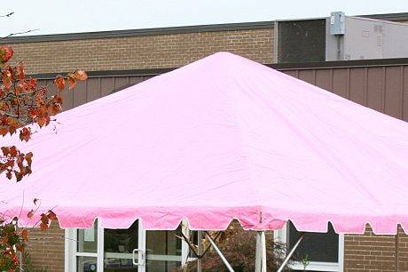 Variety of color tent