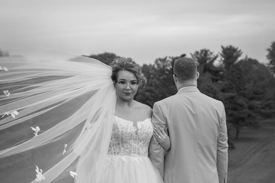 Classic in black in white