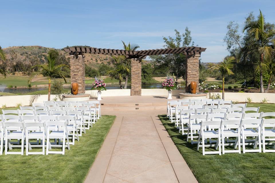 Ceremony site