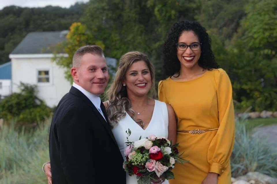 Smiling couple