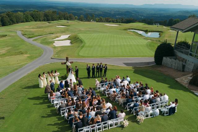 Ceremony at Golf Clubhouse