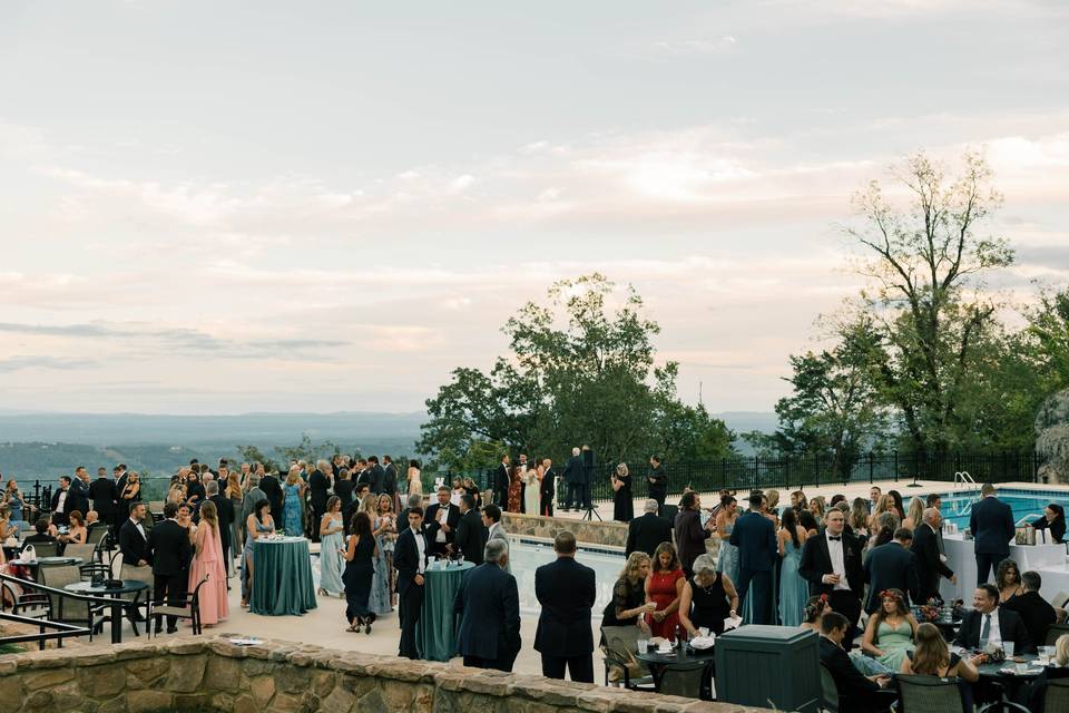 Cocktail Hour on Pool Deck