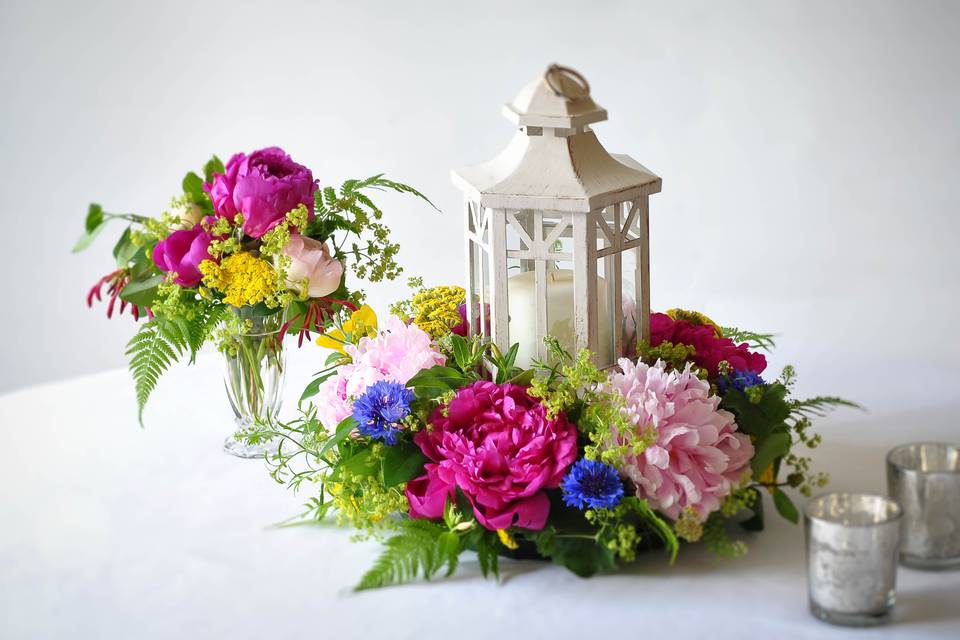 Lantern centerpiece