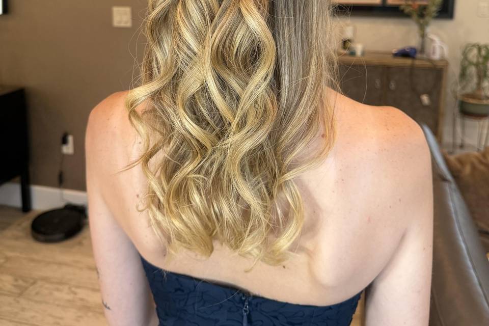 Half up
