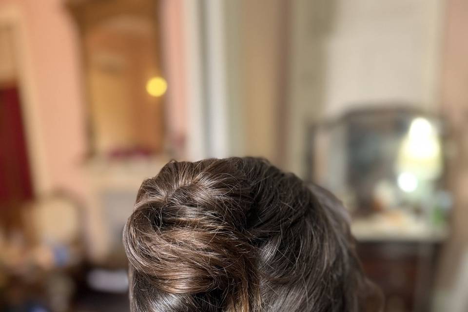 High updo