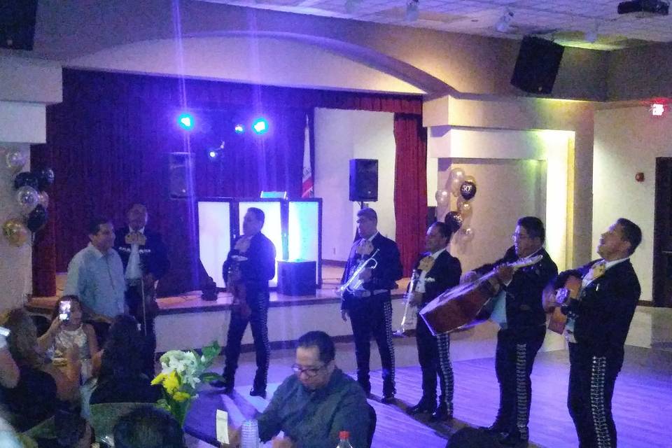 Mariachi for the special table