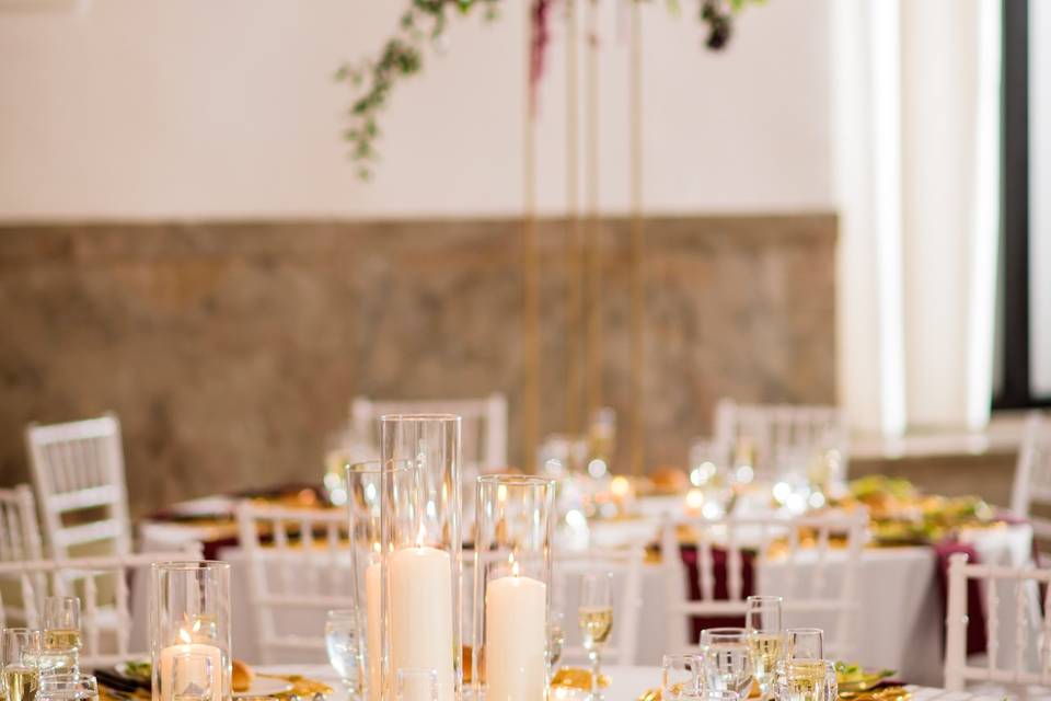 High-low centerpieces