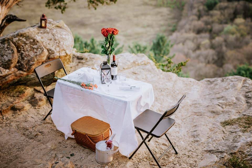 A cute picnic