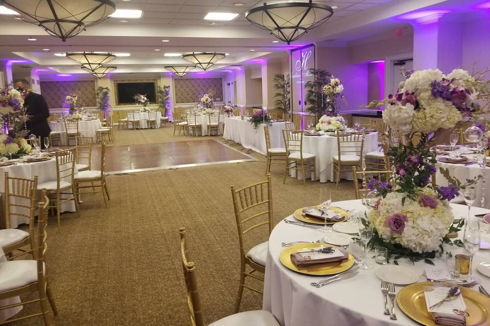 Ballroom on skyline terrace