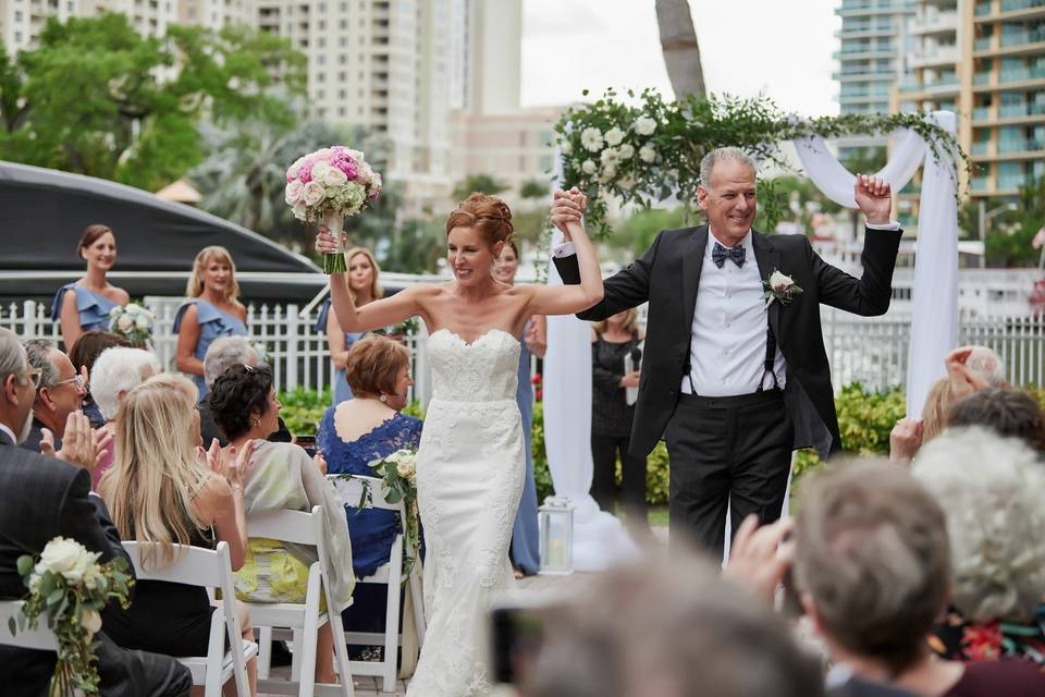 River Patio Ceremony