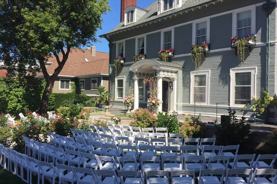 Ceremony on the Veranda