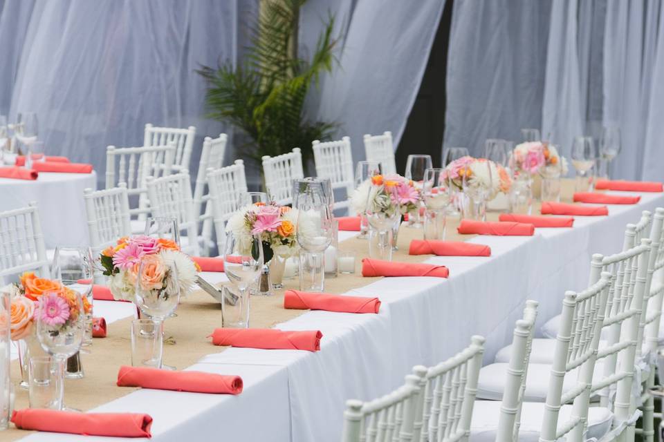 Long table setup