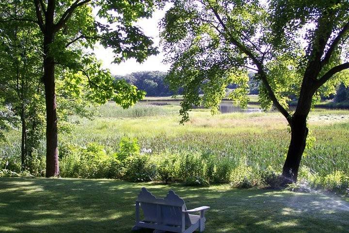 View from the South Lawn