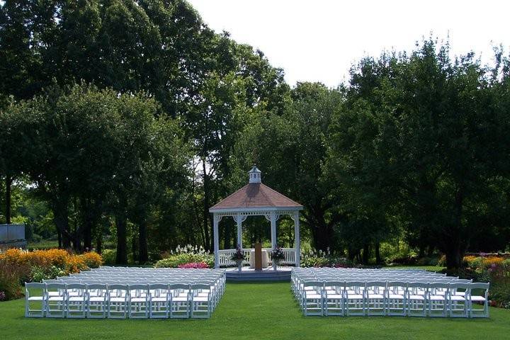 Gorgeous ceremony site