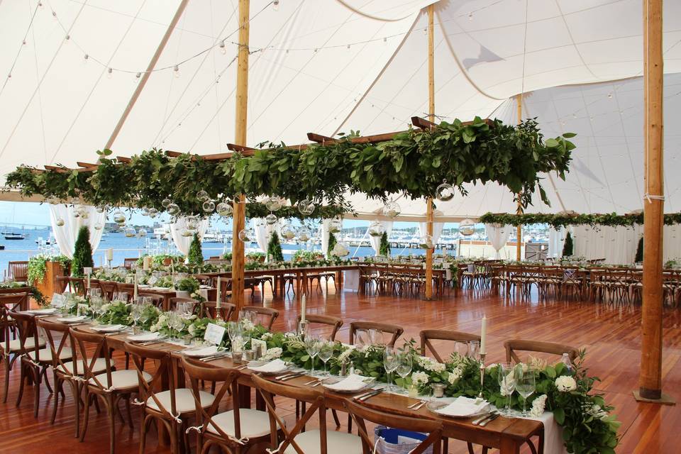 Reception setup