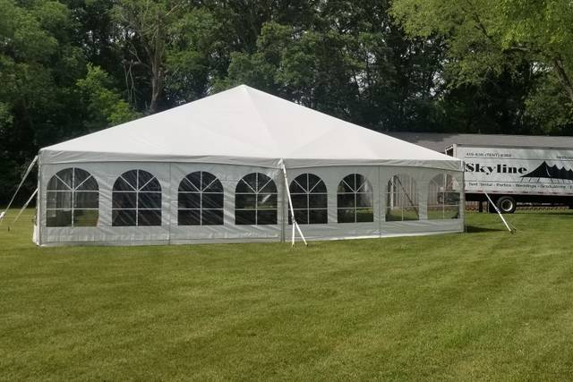 Skyline best sale tent rental