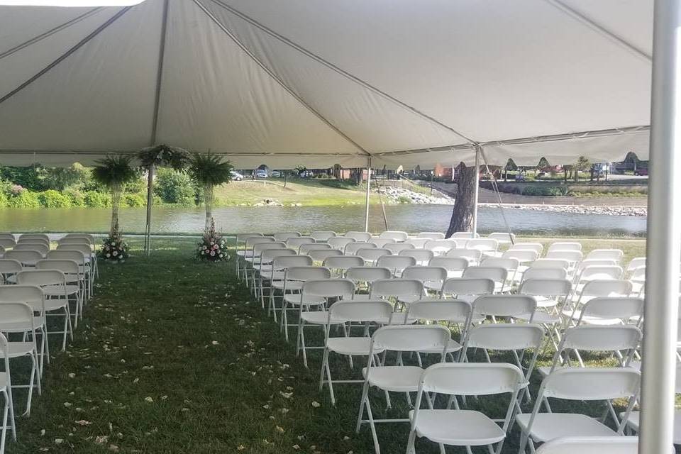 Reception on the River