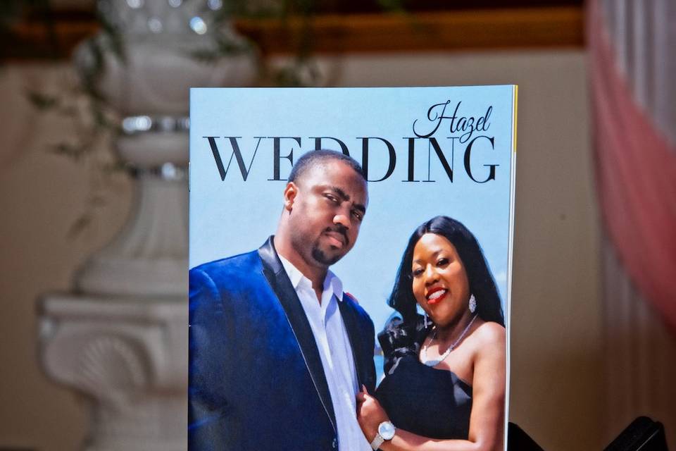 Wedding Program Booklet