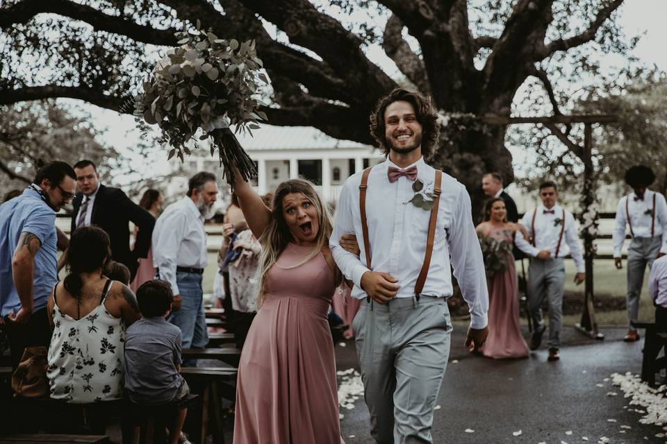 Just married
