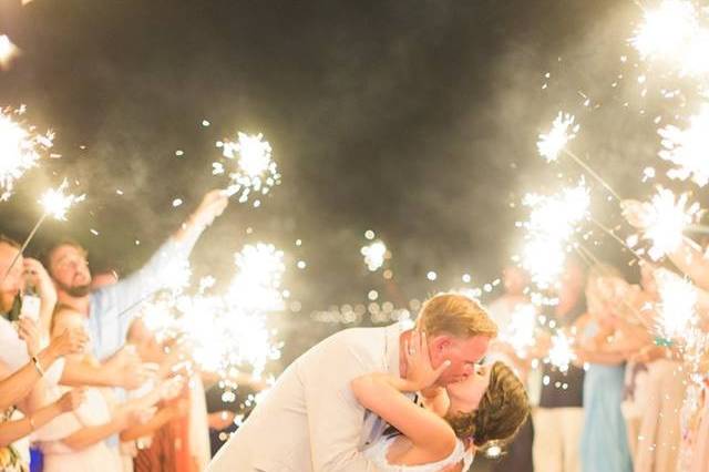 Romance on the dock