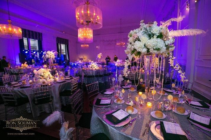 Wedding tablescape