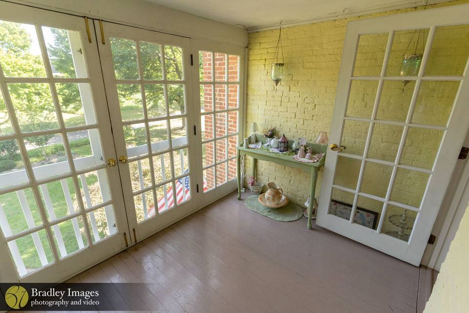 Bridal Suite Porch