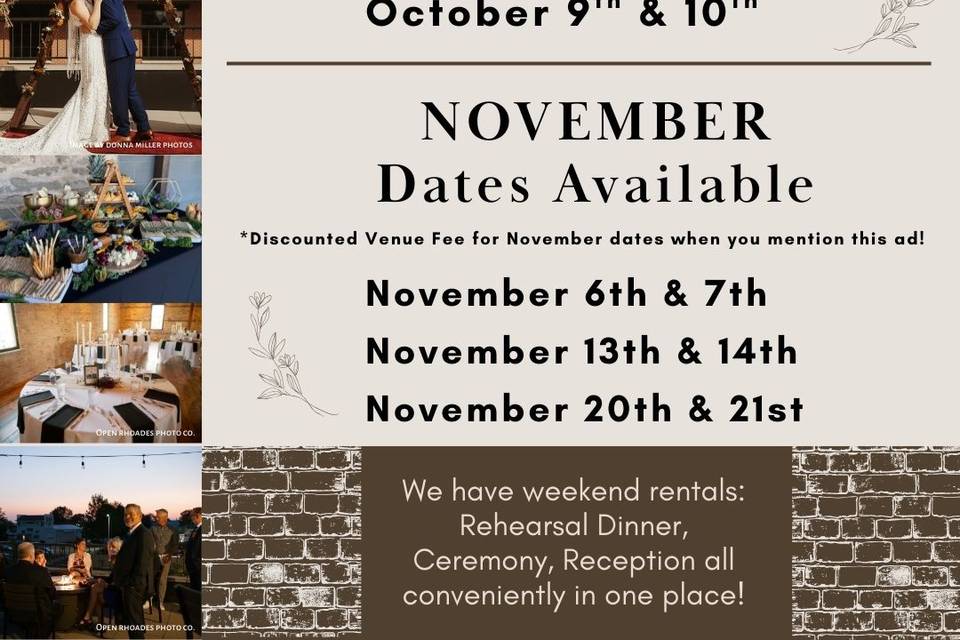 Upcoming OPEN HOUSE!