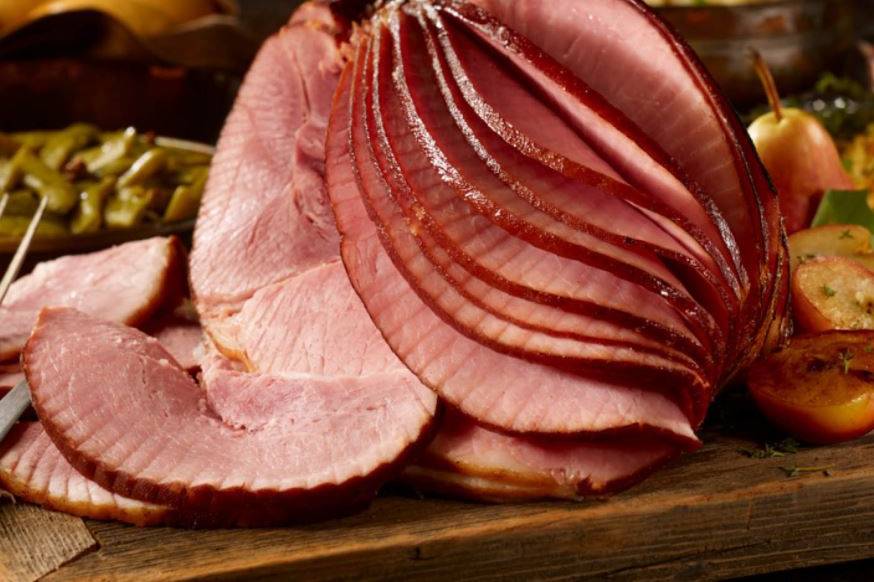 Sliced ham