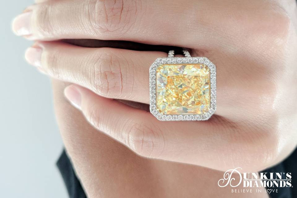 Elegant engagement rings.
